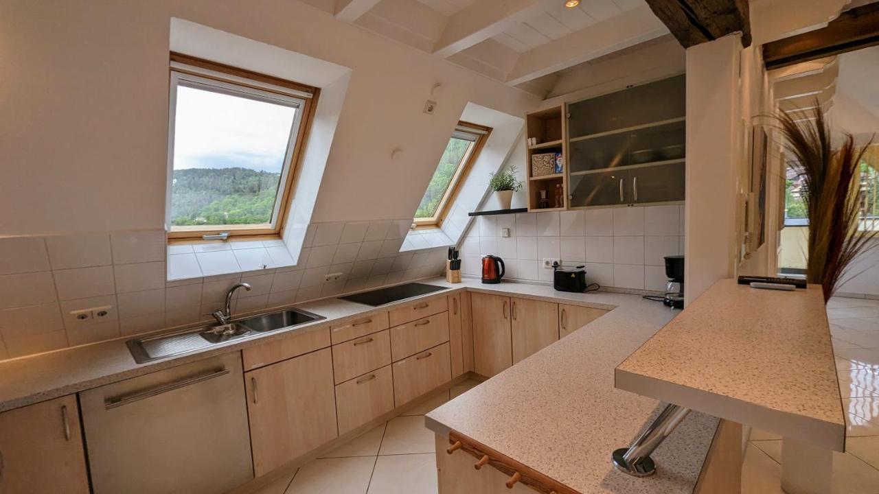 Wolkenfrei - Ankommen Und Zuhause Fuehlen - Apart-Vl Bad Liebenzell Exterior foto